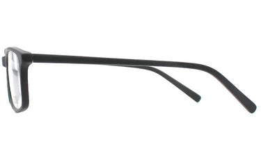 Men Vista Eyeglasses: Baker-Black - SpecSMART Eye Clinic (Side View)